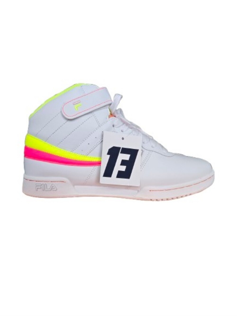 Fila Neon Accent High-Top Sneakers